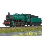 Trix_25539-Trix 25539 Class 81 Steam Locomotive, SNCB/NMBS, Moss Green/Black Livery, Digital Sound