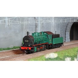Trix 25539 Class 81 Steam Locomotive, SNCB/NMBS, Moss Green/Black L...
