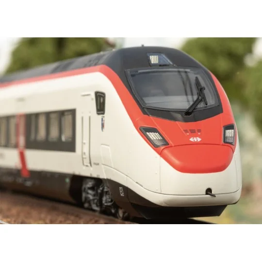 Trix_25810-Trix 25810 Autorail TGV EC 250 en tant que RABe 501 "Giruno", CFF, digitale sonore