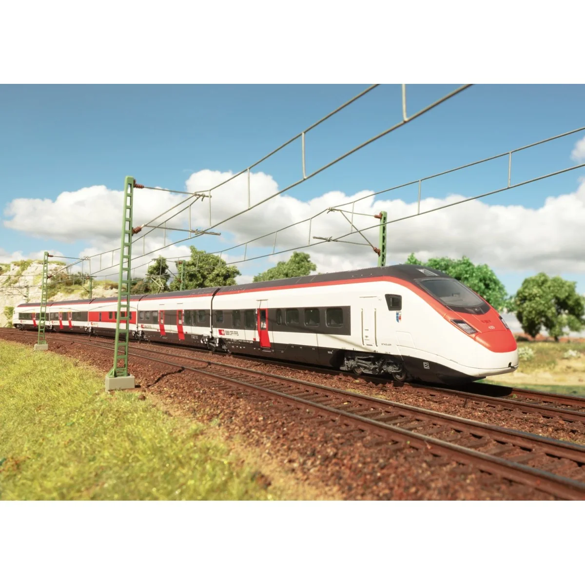 Trix 25810 Autorail TGV EC 250 en tant que RABe 501 "Giruno", CFF, digitale sonore Trix Trix_25810 - 13