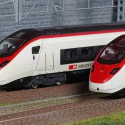 Trix 25810 Autorail TGV EC 250 en tant que RABe 501 "Giruno", CFF, digitale sonore Trix Trix_25810 - 1