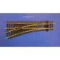 Jouef Hornby R8072 Aiguillage gauche court Jouef R8072 - 1 R8072-Jouef Hornby R8072 Aiguillage gauche court