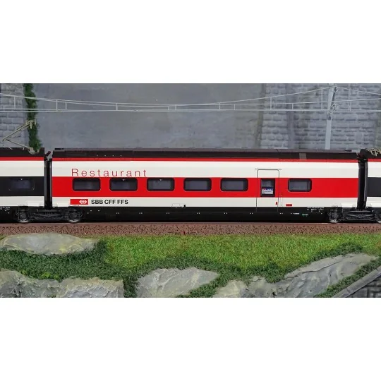 Trix_25810-Trix 25810 Autorail TGV EC 250 en tant que RABe 501 "Giruno", CFF, digitale sonore