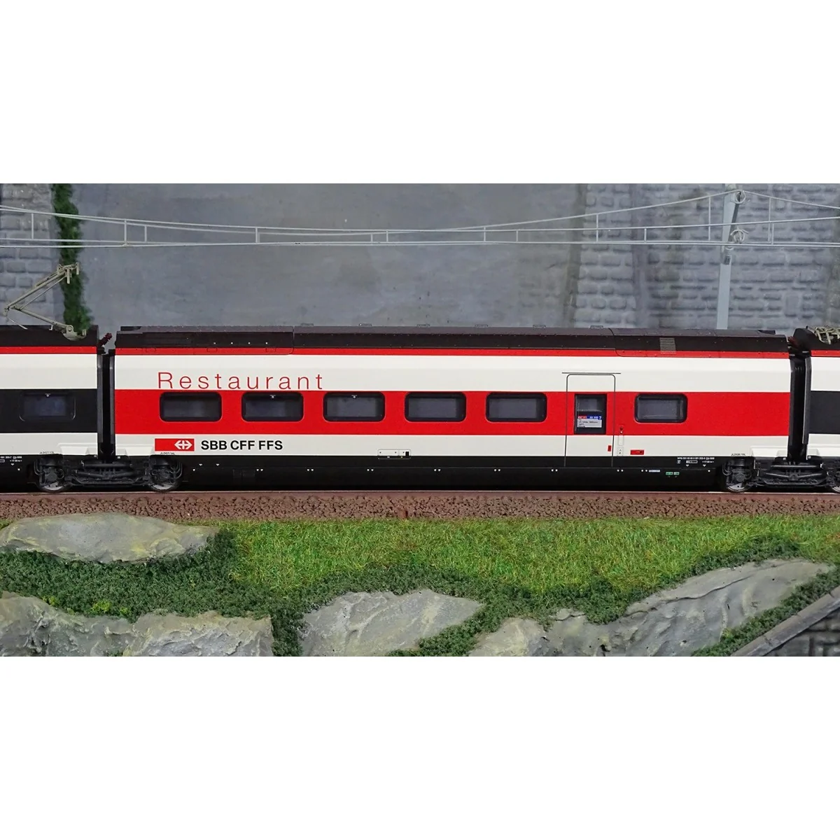 Trix 25810 Autorail TGV EC 250 en tant que RABe 501 "Giruno", CFF, digitale sonore Trix Trix_25810 - 5