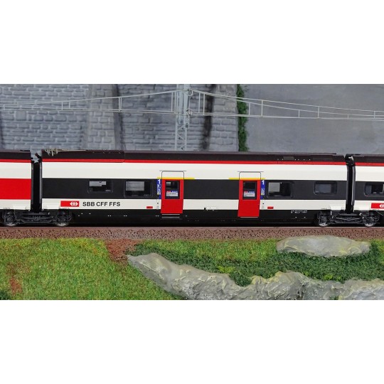 Trix_25810-Trix 25810 Autorail TGV EC 250 en tant que RABe 501 "Giruno", CFF, digitale sonore