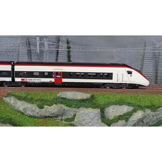 Trix_25810-Trix 25810 Autorail TGV EC 250 en tant que RABe 501 "Giruno", CFF, digitale sonore
