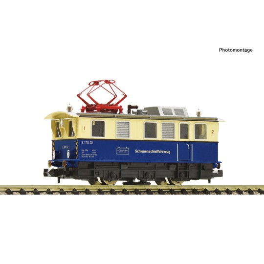 Fle_796885-Fleischmann 796885 Electric Cleaning Locomotive E 170.02, Rail Grinder, SBB, N scale, digital