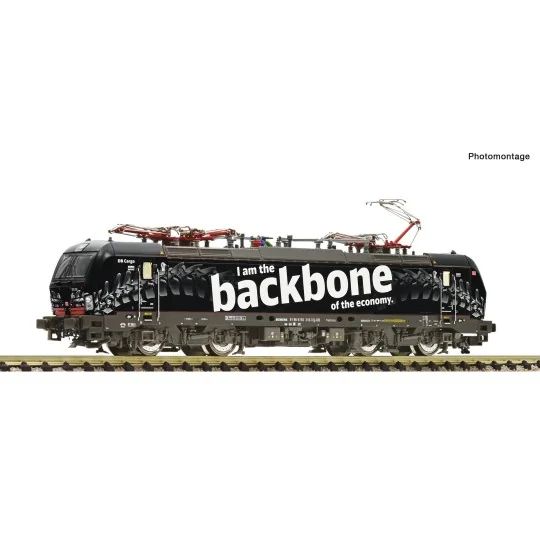 Fle_739277-Fleischmann 739277 Vectron 193 318-3 electric locomotive, DB AG, black livery, N scale