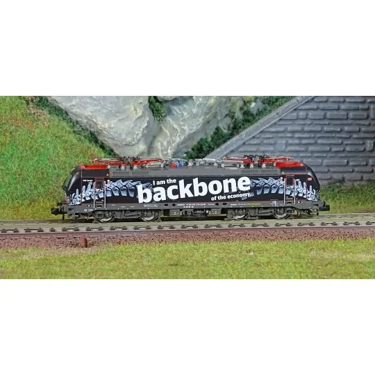Fleischmann 739277 Vectron 193 318-3 electric locomotive, DB AG, bl... Fle_739277-Fleischmann 739277 Vectron 193 318-3 electric locomotive, DB AG, black livery, N scale