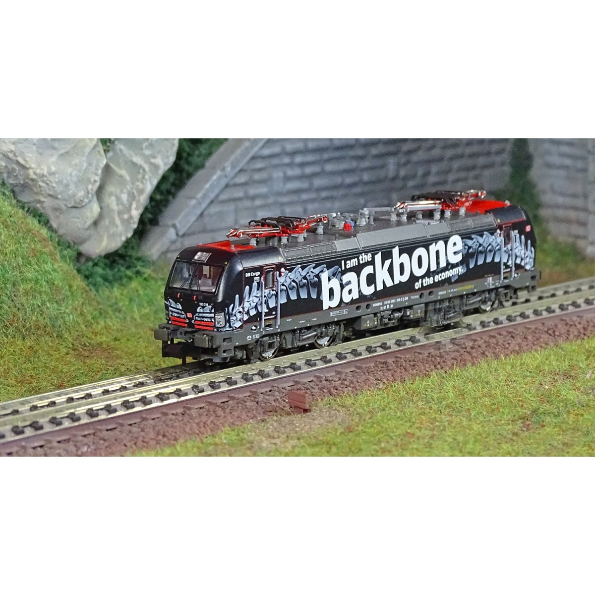 Fleischmann 739277 Vectron 193 318-3 electric locomotive, DB AG, bl...
