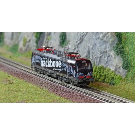Fleischmann 739277 Vectron 193 318-3 electric locomotive, DB AG, bl... Fle_739277-Fleischmann 739277 Vectron 193 318-3 electric locomotive, DB AG, black livery, N scale