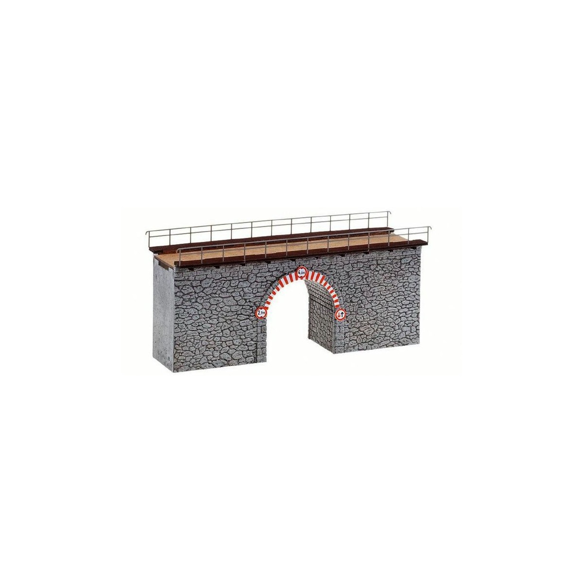 Faller 120498 Model Kit, Stone Arched Bridge - Faller - Faller_120498 Faller 120498 Model Kit, Stone Arched Bridge - Faller - Faller_120498