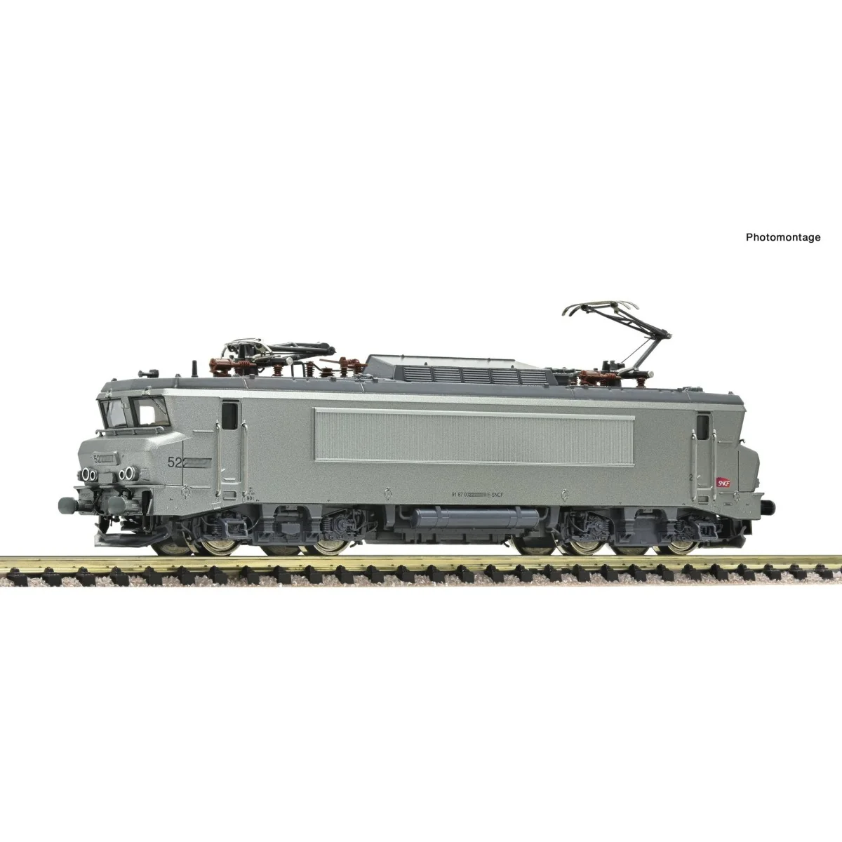 Fleischmann 732137 BB 507310 electric locomotive, Phantom Grey live...