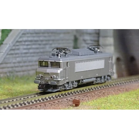 Fle_732137-Fleischmann 732137 Locomotive électrique BB 507310, livrée gris Fantôme, SNCF, échelle N