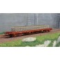 Piko_97113-Piko 97113 Flat wagon type RS, SNCF, with load