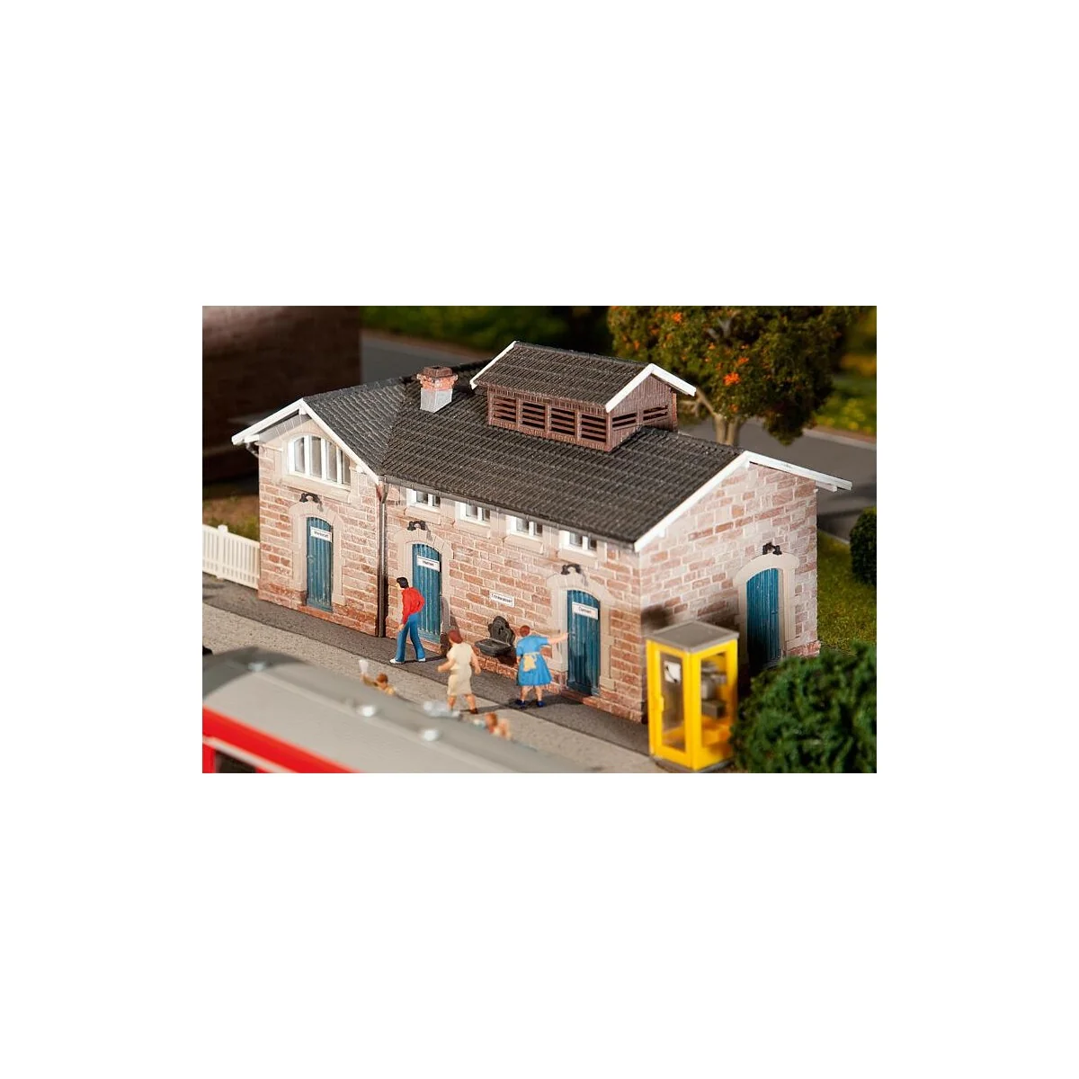 Faller 110121 Model Kit, Volgelsheim Station - Faller_110121