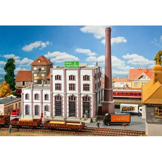 Faller 130187 Maquette, Usine de tissage Riedmüller Faller Faller_130187 - 1 Faller_130187-Faller 130187 Maquette, Usine de tissage Riedmüller