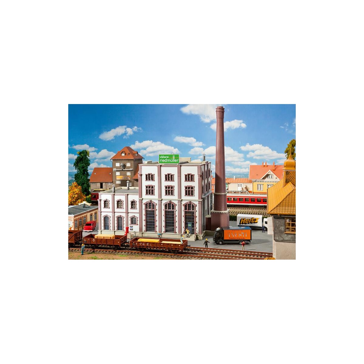 Faller 130187 Model Kit, Riedmüller Weaving Factory - Faller_130187