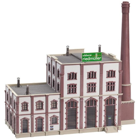 Faller_130187-Faller 130187 Model Kit, Riedmüller Weaving Factory