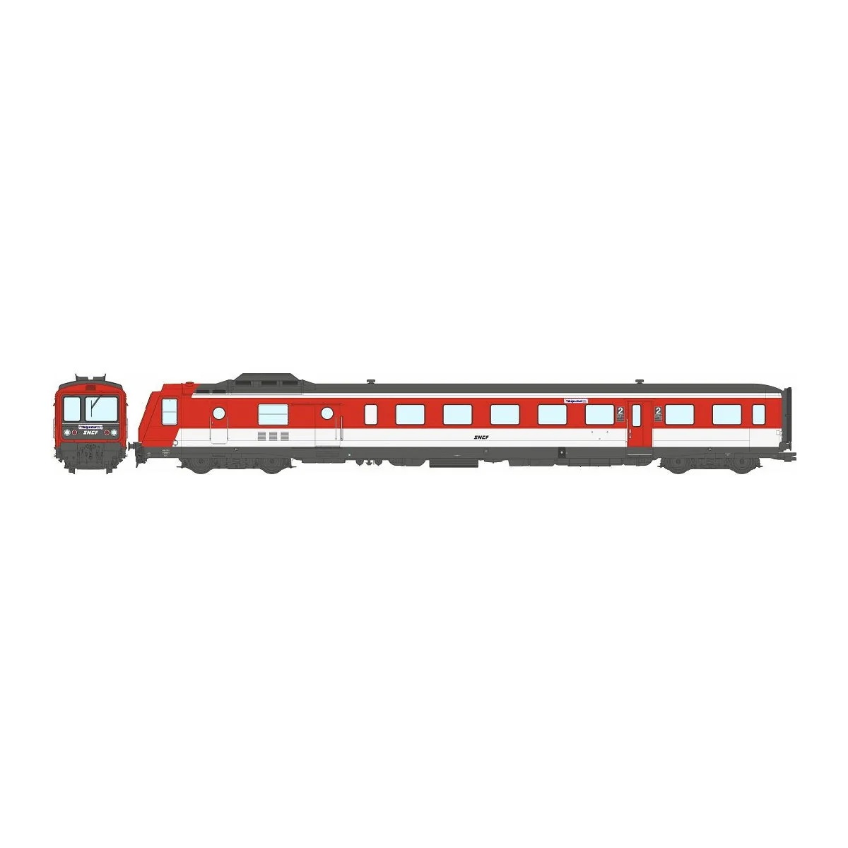 Ree Modeles MB191.S Autorail Rame RGP 1 modernisée X 2730, ALPAZUR, SNCF, sigle Beffara, LYON-VAISE, digital sonore Ree Modeles 