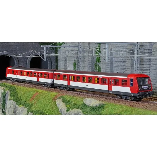 MB-191-Ree Modeles MB191 Autorail Rame RGP 1 modernisée X 2730, ALPAZUR, SNCF, sigle Beffara, LYON-VAISE