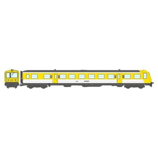 Ree Modeles MB192.S Railcar RGP 1 Modernized Trainset X 2746, Yello... MB-192.S-Ree Modeles MB192.S Railcar RGP 1 Modernized Trainset X 2746, Yellow and White, SNCF, Nouille Logo, LYON-VAISE, Digital Sound