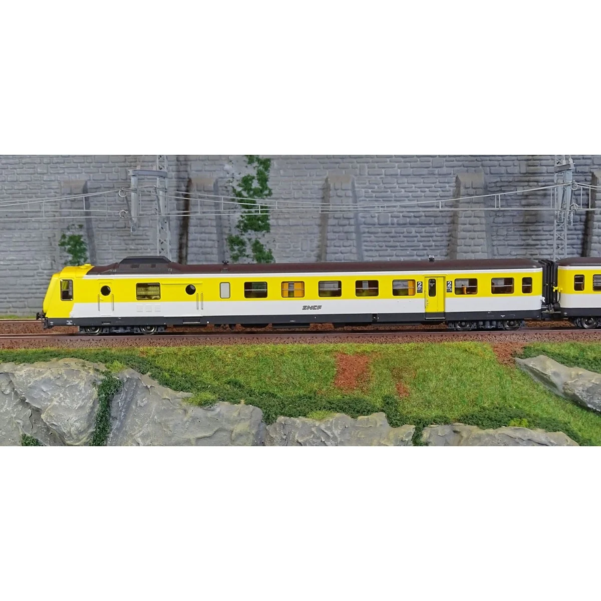 Ree Modeles MB192.S Railcar RGP 1 Modernized Trainset X 2746, Yello... Ree Modeles MB192.S Railcar RGP 1 Modernized Trainset X 2746, Yello...
