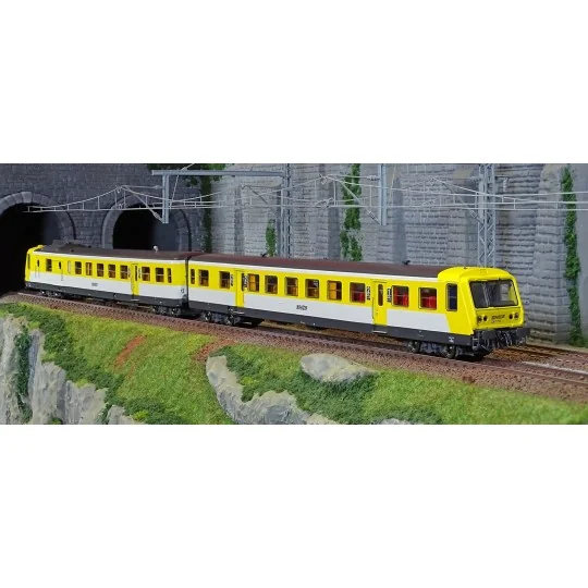 Ree Modeles MB192 Railcar RGP 1 Trainset (modernized) X 2746, Yello... MB-192-Ree Modeles MB192 Railcar RGP 1 Trainset (modernized) X 2746, Yellow and white, SNCF, Nouille logo, LYON-VAISE
