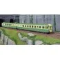 MB-173-Ree Modeles MB173 Autorail RGP 2 X 2703, vert et jaune, SNCF, MARSEILLE