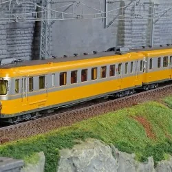 Ree Modeles MB174.S Autorail RGP 2 X 2702, orange et alu, SNCF, Bordeaux, digital sonore Ree Modeles MB-174.S - 1