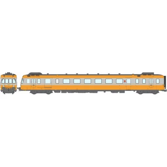 Ree Modeles MB175.S Autorail RGP 2 X 2706, orange et béton, SNCF, Bordeaux, digital sonore Ree Modeles MB-175.S - 5 MB-175.S-Ree Modeles MB175.S Autorail RGP 2 X 2706, orange et béton, SNCF, Bordeaux, digital sonore