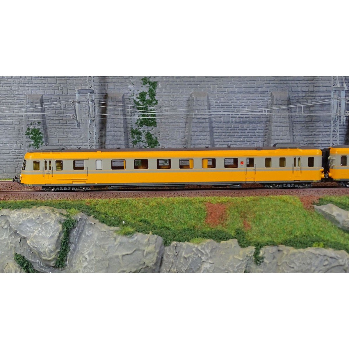 Ree Modeles MB175.S Autorail RGP 2 X 2706, orange et béton, SNCF, Bordeaux, digital sonore Ree Modeles MB-175.S - 2