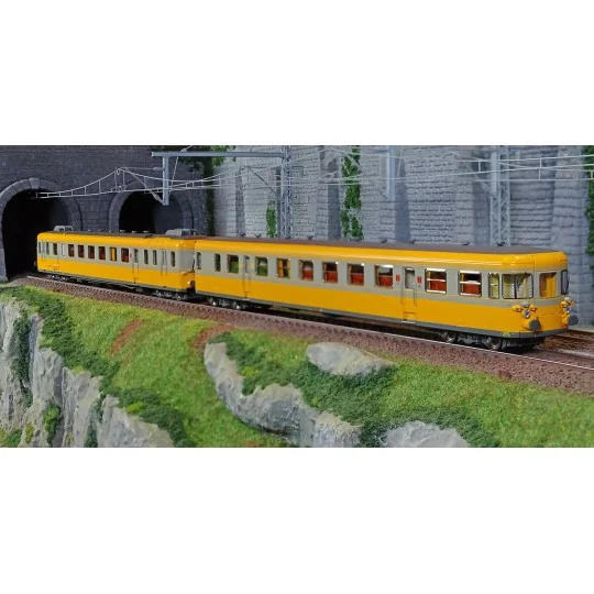 Ree Modeles MB175.S Autorail RGP 2 X 2706, orange et béton, SNCF, Bordeaux, digital sonore Ree Modeles MB-175.S - 4 MB-175.S-Ree Modeles MB175.S Autorail RGP 2 X 2706, orange et béton, SNCF, Bordeaux, digital sonore
