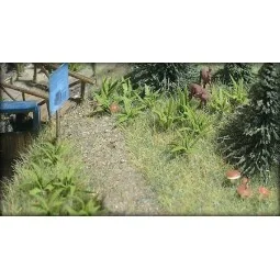 Busch 1203 Fern and Mushroom Kits - Busch_1203