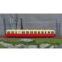 VB-442-Ree Modeles VB442 Railcar Trailer XR-7379, Red-Cream with cream roof, SNCF, Bordeaux, illuminated