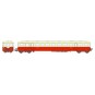 VB-443-Ree Modeles VB443 XR-7405 Railcar Trailer, Red-Cream with cream roof, SNCF, Limoges, illuminated