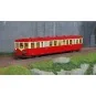 Ree Modeles VB444 Remorque d'autorail XR-7487, Rouge-Crème toit rouge, SNCF, Lille, éclairé Ree Modeles VB-444 - 1 VB-444-Ree Modeles VB444 Remorque d'autorail XR-7487, Rouge-Crème toit rouge, SNCF, Lille, éclairé