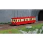 VB-445-Ree Modeles VB445 Railcar Trailer XR-7377, Red-Cream with red roof, SNCF, Grenoble, illuminated