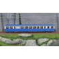 VB-448-Ree Modeles VB448 XR-8285 Modernized Railcar Trailer, Blue, SNCF, Dijon, Illuminated