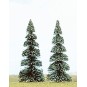 Busch_6102-Busch 6102 Blister de 2 sapins, hauteur de 75 mm