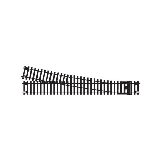 Jouef Hornby R8078 Aiguillage droit long Jouef R8078 - 1 R8078-Jouef Hornby R8078 Aiguillage droit long