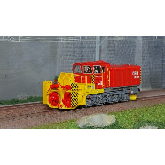 Roco_71003-Roco 71003 Locomotive Chasse neige Beilhack, ÖBB Infra, digitale sonore