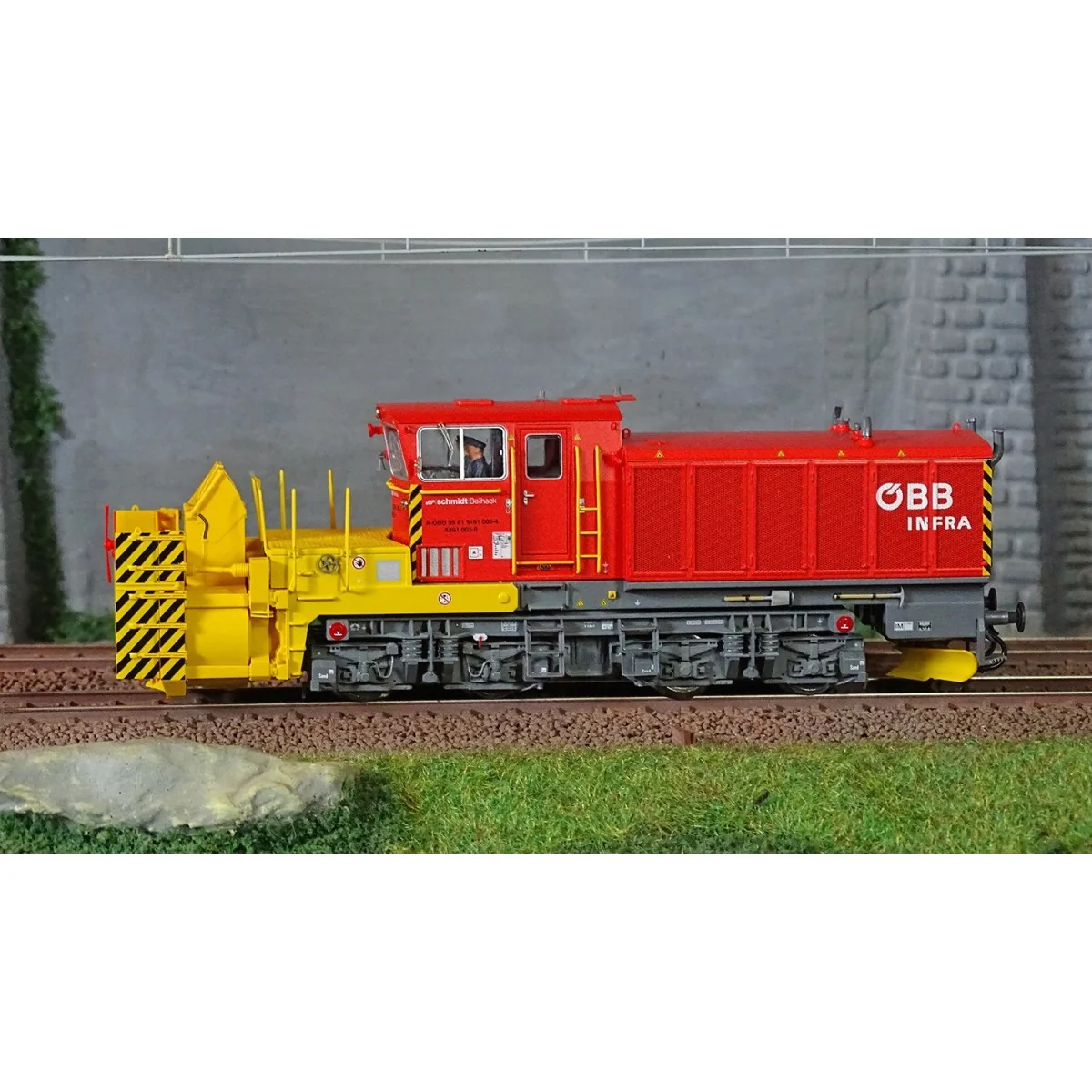 Roco 71003 Beilhack Snowplow Locomotive, ÖBB Infra, digital sound Roco 71003 Beilhack Snowplow Locomotive, ÖBB Infra, digital sound