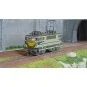 MB-196.S-Ree Modeles MB196.S BB 9231 electric locomotive, Green "ARZENS", Bordeaux, sound, motorized pantographs
