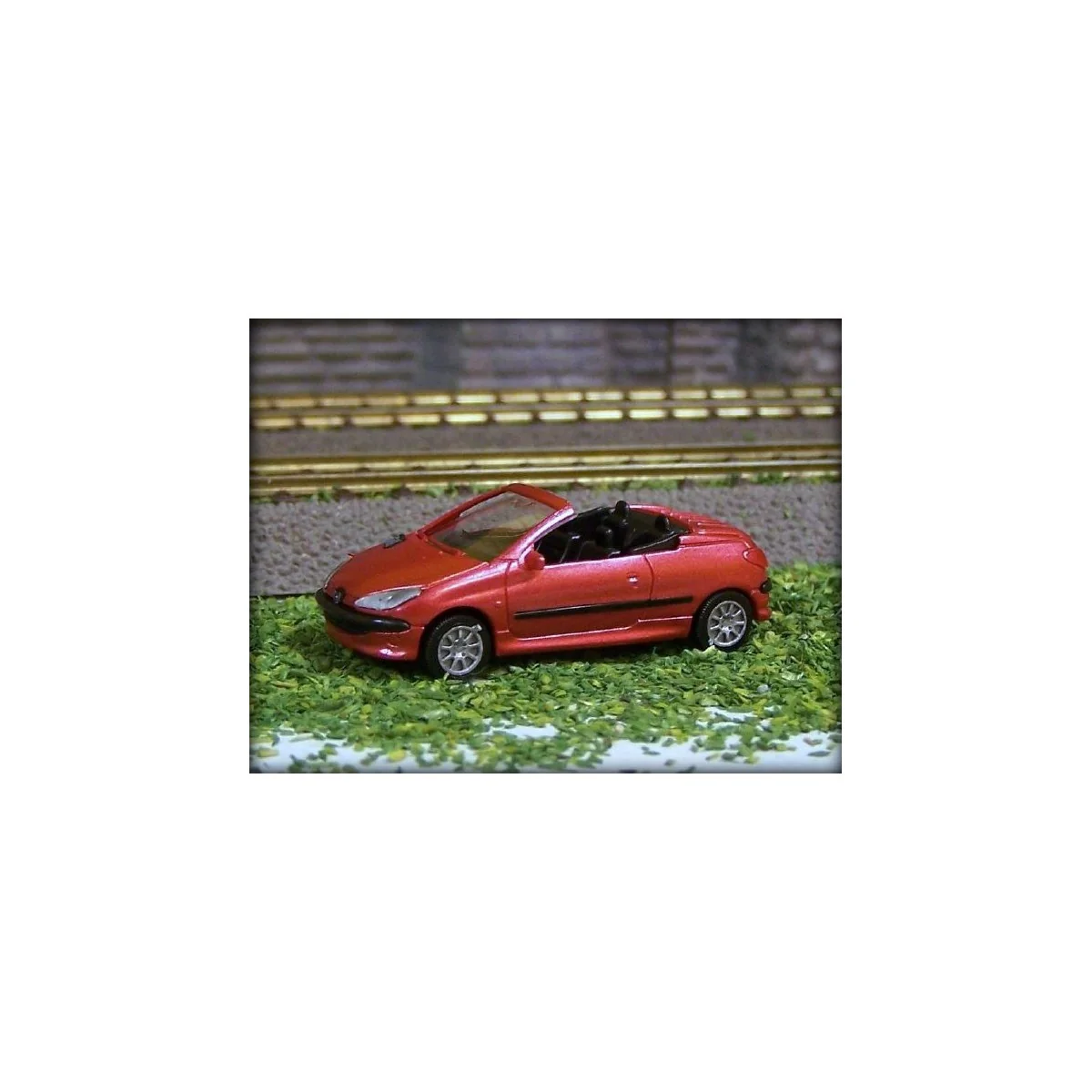 Sai 2195 Peugeot 206 convertible, lucifer red - Sai - Sai_2195 Sai 2195 Peugeot 206 convertible, lucifer red - Sai - Sai_2195