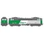 Ree Modeles MB198.S BB 9201 electric locomotive, "FRET", Tours-ST-P... MB-198.S-Ree Modeles MB198.S BB 9201 electric locomotive, "FRET", Tours-ST-Pierre, sound, motorized pantographs