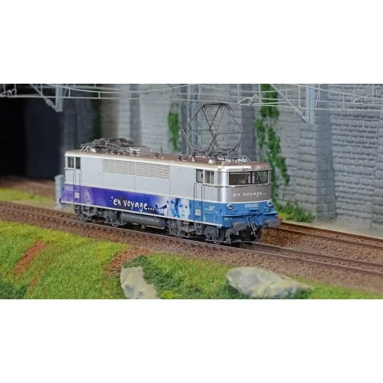 MB-199.S-Ree Modeles MB199.S BB 9282 electric locomotive, "En Voyage", Dijon, sound, motorized pantographs