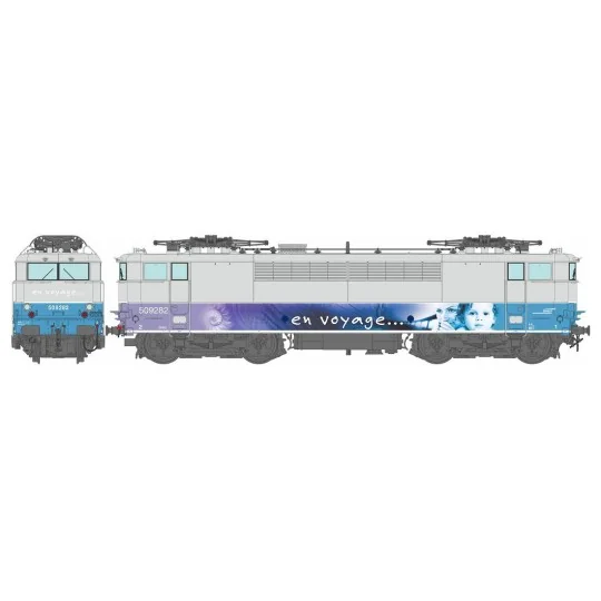 MB-199-Ree Modeles MB199 Locomotive électrique BB 9282, "En Voyage", Dijon
