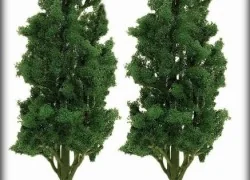 Busch 6953 Poplar x 2, height 150 mm