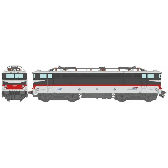 MB-200-Ree Modeles MB200 BB 16027 Electric Locomotive, Multiservice, Acheres